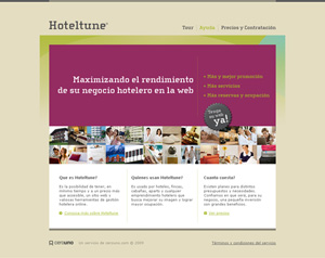 Sitios para hoteles - Sistema online para hoteles